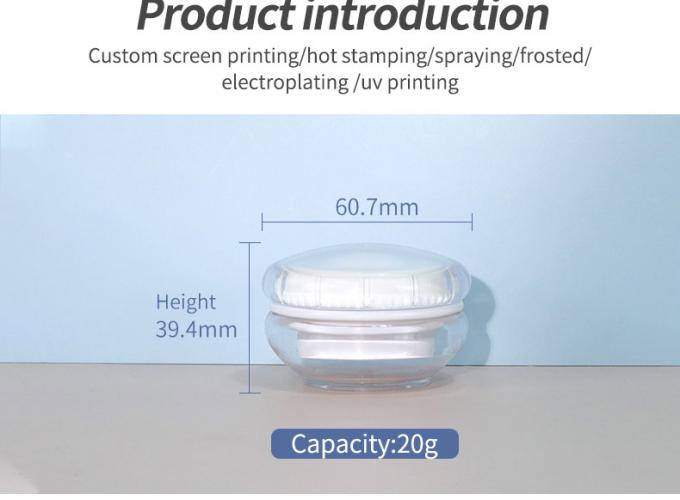 Eye Cream 10g/25g Volume Luxury Black White Face Cream Bottle Container ...