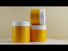 Matte Body Cream Jars 500g 700g Plastic Body Butter Containers Collar Material PET