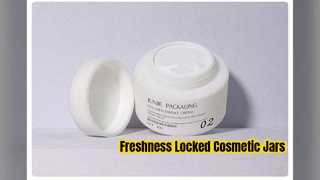 Airtight Cosmetic Jars Preserve Your Products