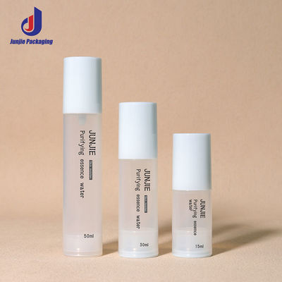 Green PP Plastic Bottle 15ml 30ml 50ml Airless Bottle Cosmetic Packaging For Recyclable Cosmetic Bottles