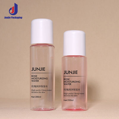 250ml 300ml Plastic Cosmetic Bottles Shampoo Conditioner Oil Bottles Logo Printing