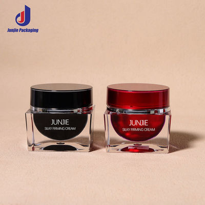 Collar Material Acrylic Cap Material Plastic 30g 50g Cream Jar for Cosmetic Storage Container