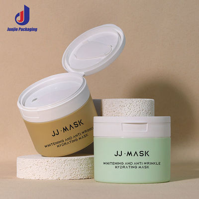 200g PP Scrub Mud Film Container Refillable Cosmetic Jars For Skin Care Cream Skincare Products Volume 250g/200g