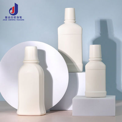 Customized Plastic Mouthwash Bottle 100ml/250ml/300ml Empty Body Lotion Bottles For Cosmetic
