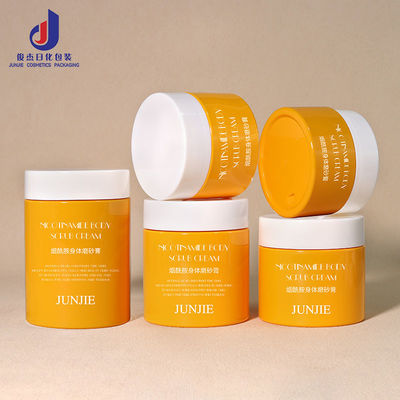 Matte Body Cream Jars 500g 700g Plastic Body Butter Containers Collar Material PET
