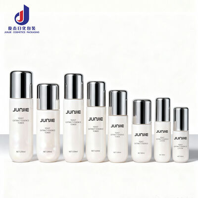 Top Quality Pink Cosmetic Packaging Skin Care Mushroom Head Set 30ml 50ml 100ml 110ml Acrylic Lotion Bottle with Lid