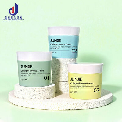 High Quality Wholesale Plastic Body Scrub Jars PP Jar Cosmetic Empty Skin Care Jars and Plastic Cap